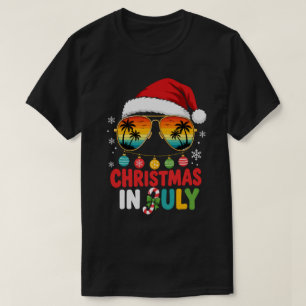 Julijul firande Tropisk Sommar Lovdag T Shirt