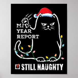 Julijul Midårsrapport Fortfarande Busige Tomte Poster