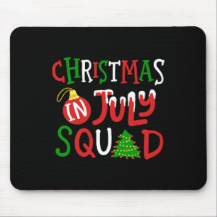 Julijul Squad Rolig Merry Xmas Män Kvinnor Musmatta
