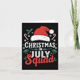 Julijul Squad Tröja Familjesemester Sommar Kort