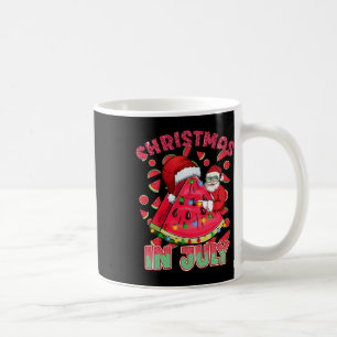 Julijul Xmas Vattenmelon Tomte Strand Semester Kaffemugg