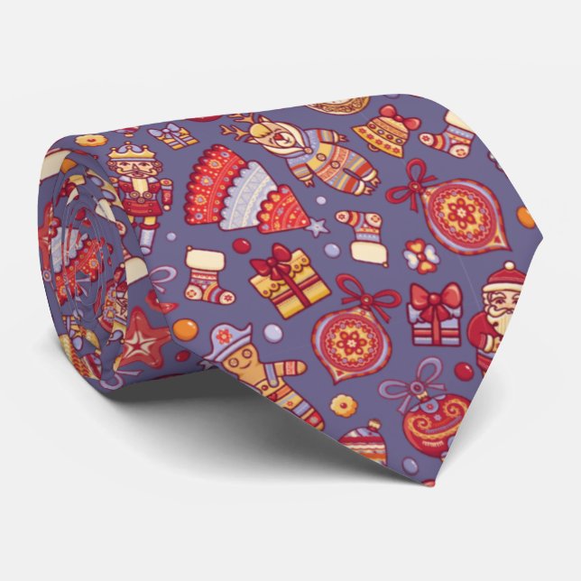 Julikondesign med Nutcracker Santa Slips (Rullad)
