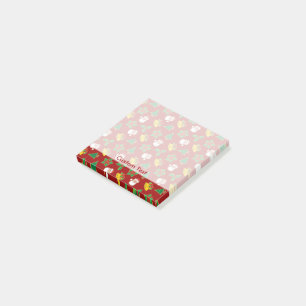 Julikoner Mönster Post-it Block