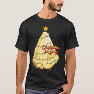 Julikristall Ananas Julgran Sommar T Shirt
