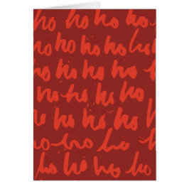 Julillustration i hand plockade OBS kort