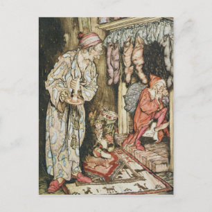 Julillustrationer Helg Vykort