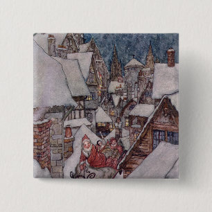 Julillustrationer Knapp