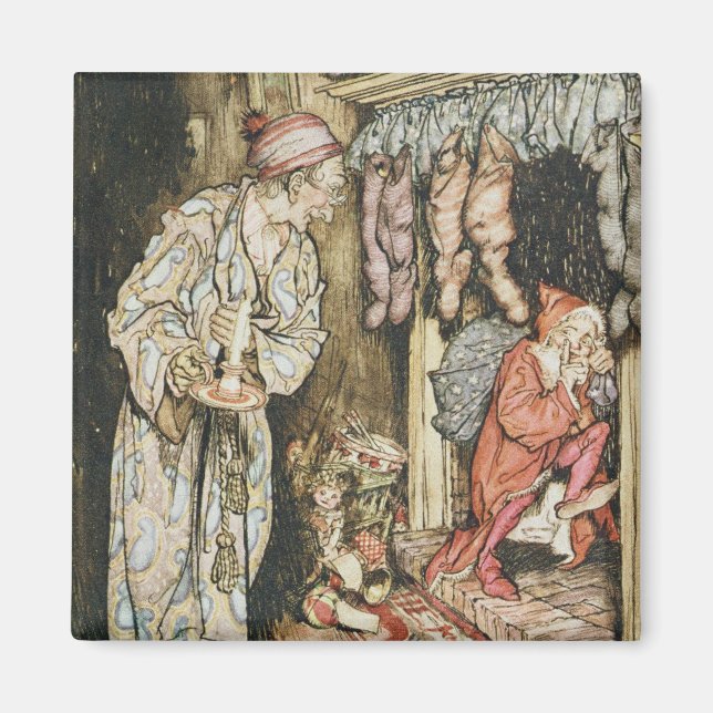 Julillustrationer Magnet (Framsidan)