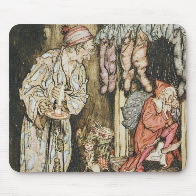 Julillustrationer Musmatta (Framsidan)