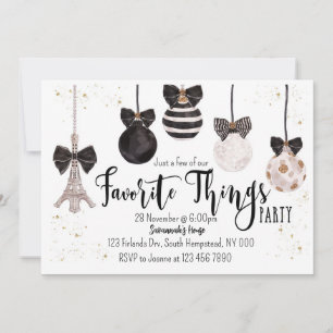 Julinbjudan Favorite Sak-inbjudan Inbjudningar