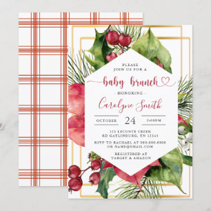 Julinbjudan till Brunch i Baby Inbjudningar