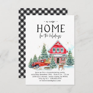 Julinbjudan till House Party-partiet Inbjudningar
