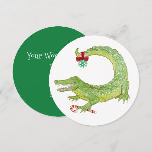 Julinbjudan till Mistletoe Gator Spara Datumet