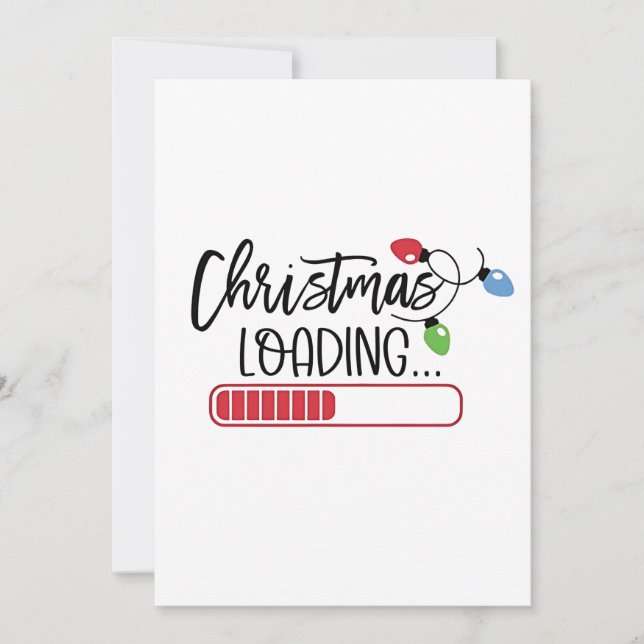 Julinläsning Julafton Ljus Inbjudningar (Framsida)