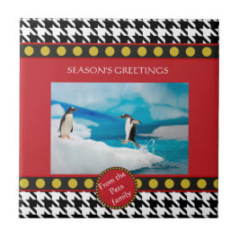 Julintervall Dogtooth, Houndstooth Kakelplatta