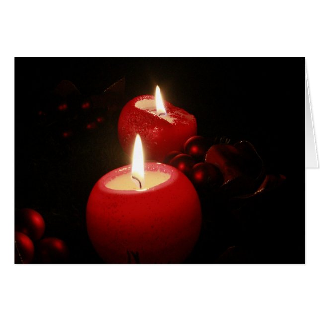 Julintryck Nr 1 Hälsningskort (Framsidan Horizontal)