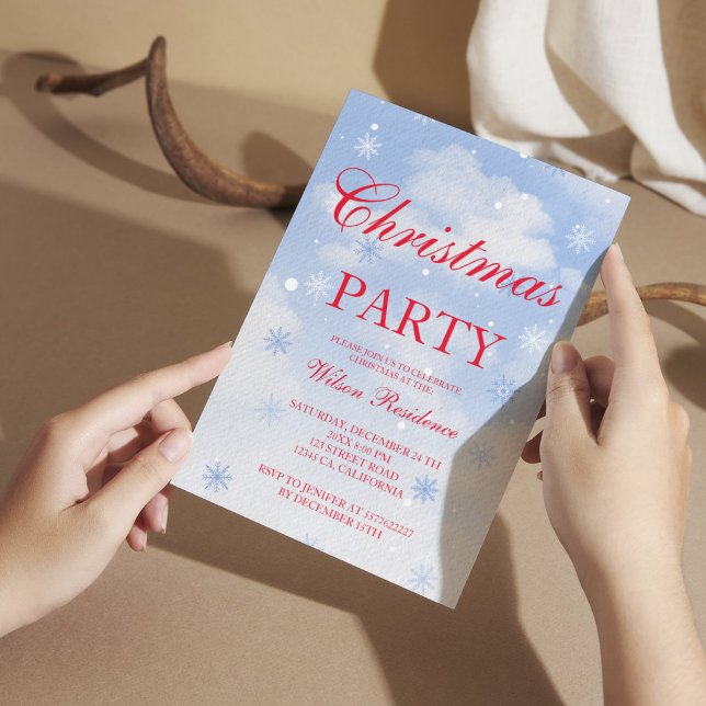 Julinvitation från Svunna Tider Inbjudningar (Skapare uppladdad)