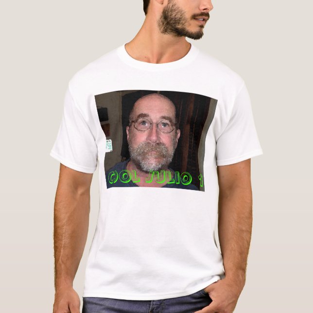 julio 0102, kalla Julio 1 T Shirt (Framsida)