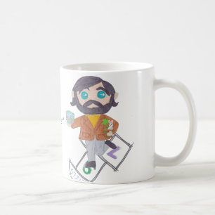 Julio Cortazar Kaffemugg