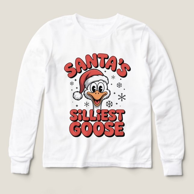 Juli's Silliest Goose Jul 2025-2026 T Shirt (Design framsida)