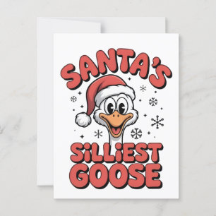 Juli's Silliest Goose Jul 2025-2026 Vykort
