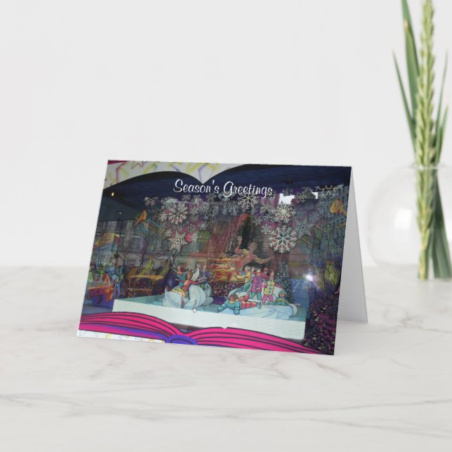 Julis Skater Säsongens hälsningskort Helgkort (Framsida)