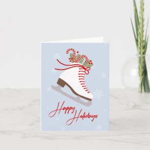 Julis Skating Illustrated Julhälsningar Kort