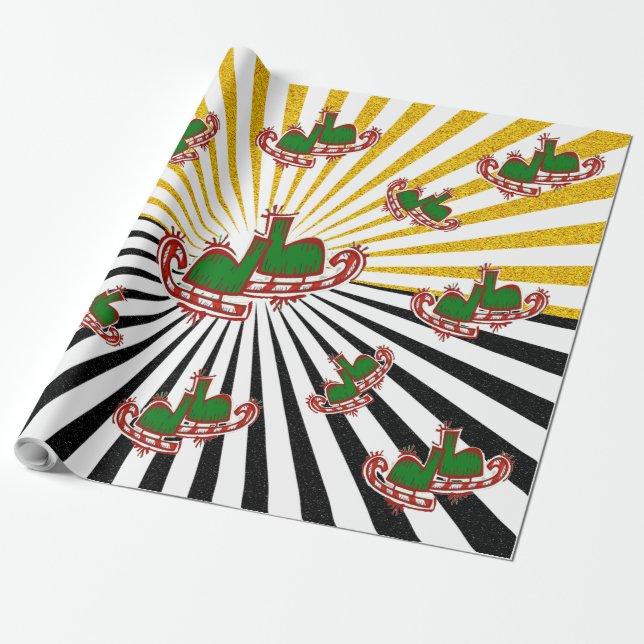 Julisskor - presentpapper (Utrullad)