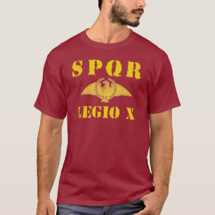 Julius Caesar berömda 10th legion Tee Shirt