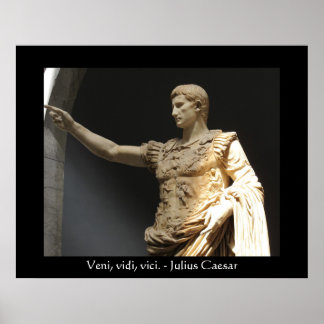Julius Caesar-citat POSTER