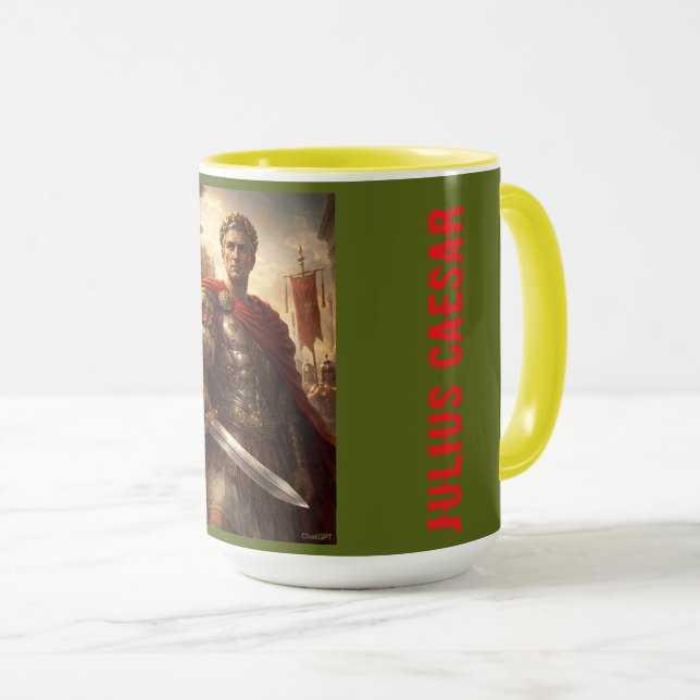 Julius Caesar deep green Mugg (Framsida höger)