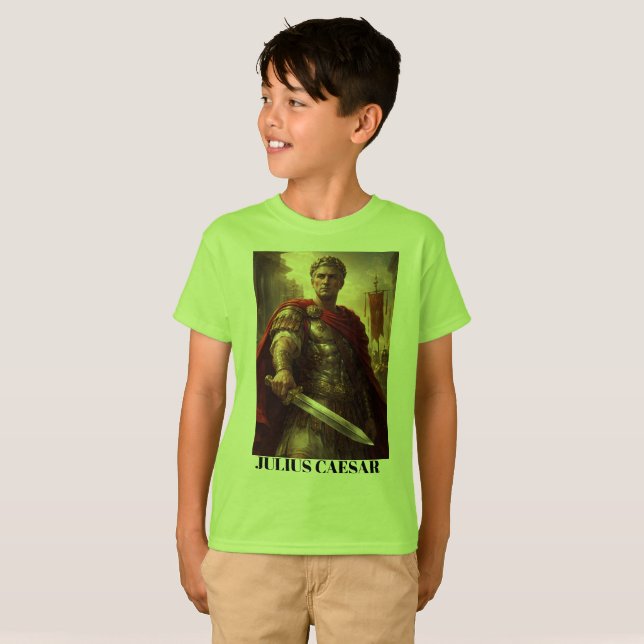 Julius Caesar green T Shirt (Hel framsida)