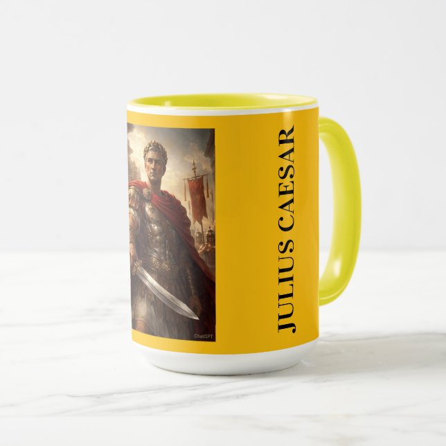 Julius Caesar imperial history  Mugg (Framsida höger)