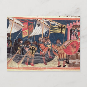 Julius Caesar landar i England Vykort