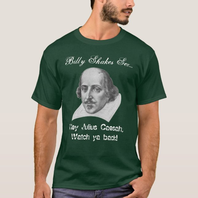 Julius Caesar - mörk Tee (Framsida)