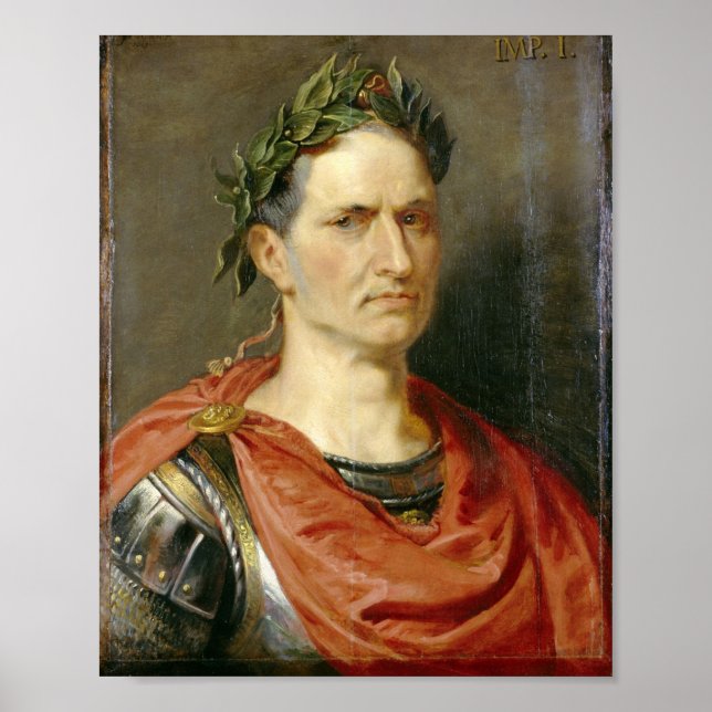 Julius Caesar Porträtt Poster (Framsidan)