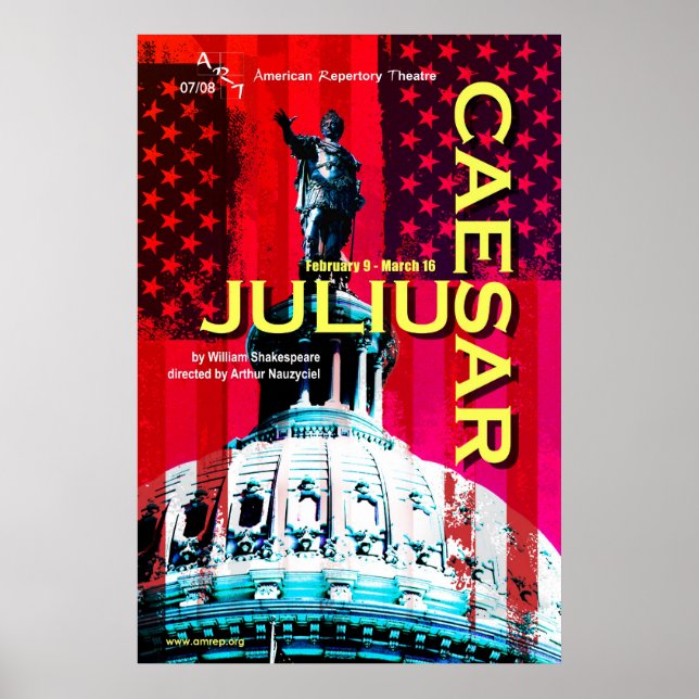 JULIUS CAESAR POSTER (Framsidan)