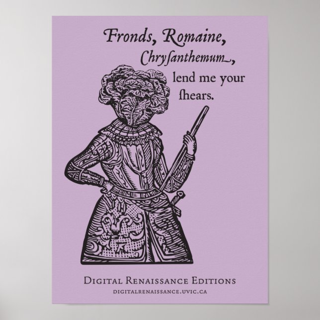 (Julius) Caesar Salad Poster (Framsidan)