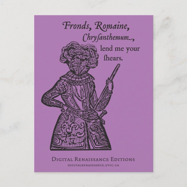 (Julius) Caesar Sallad Postkort Vykort (Framsida)