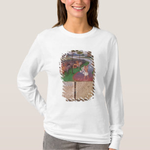 Julius Caesar som korsar Rubiconen, c.1470 T-shirt