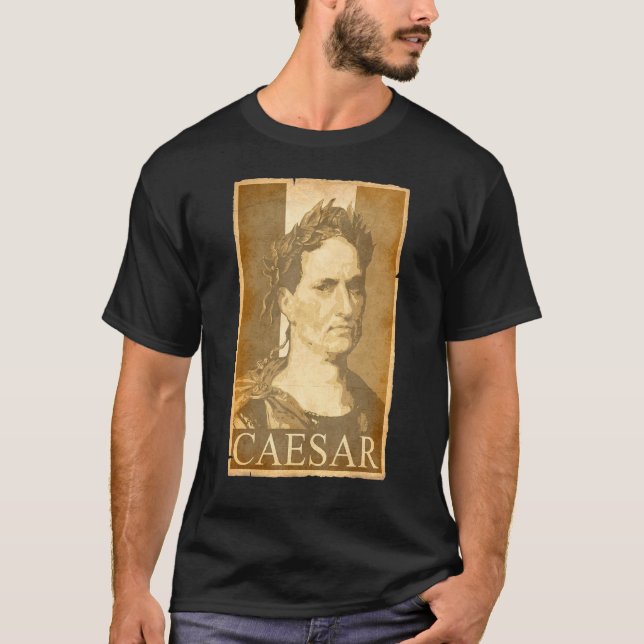 Julius Caesar Torn Propaganda Poster T Shirt (Framsida)