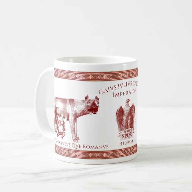 Julius Caesars Imperial Kaffemugg (Framsida vänster)