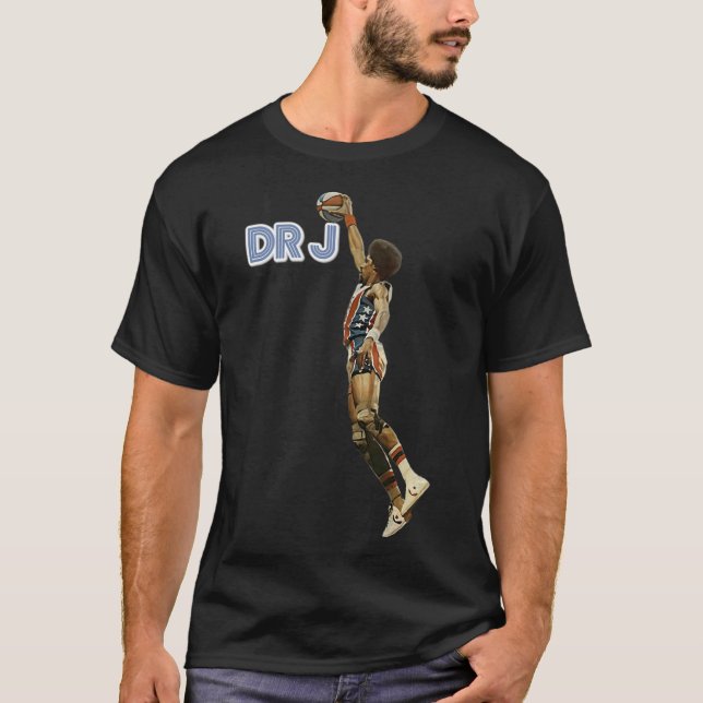 Julius Erving julius Erving T Shirt (Framsida)