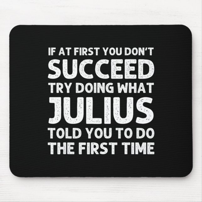 Julius Gift Name D Birthday Funny Chris  Musmatta (Framsidan)