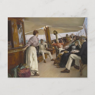 Julius LeBlanc Stewart- on Yacht ’Nbeloppa’, Vened Vykort