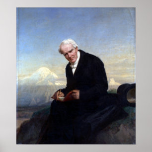 Julius Schrader Baron Alexander von Humboldt Poster