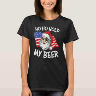 Julixmas Jul Santa Ho Ho 4:e julen Söt Grafik T Shirt