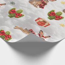 Juljackrabbar Inpackningspapper