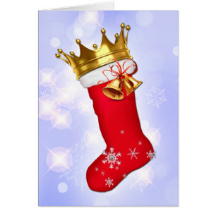 Juljakt Hälsningskort