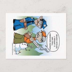 Juljakt Helg Vykort